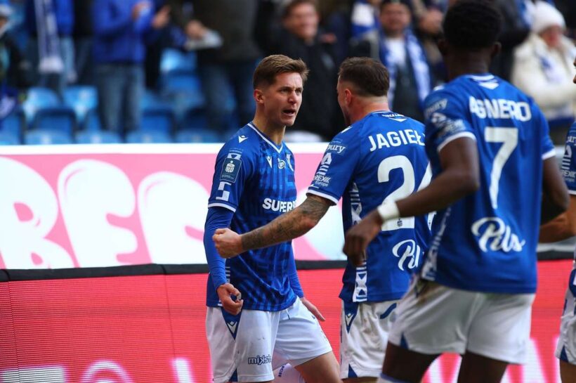 Уникальная обстановка матча в Познани, посвященная легенде Леха