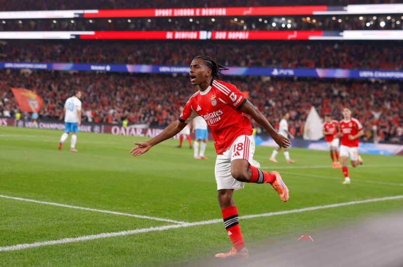 Риос и Баррейру принесли «Бенфике» вторую победу в чемпионате после победы над «Наполи».