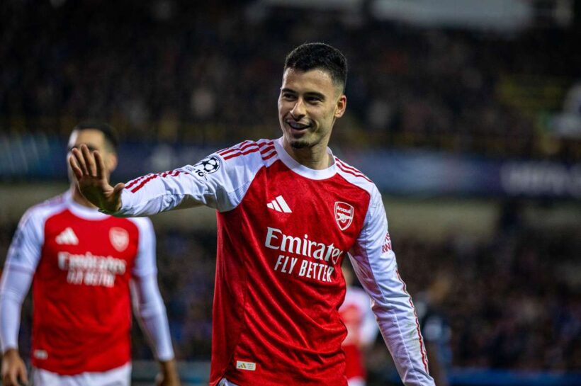 Мадуэке и Мартинелли добавили красивые голы к триумфу «Арсенала» в Брюгге