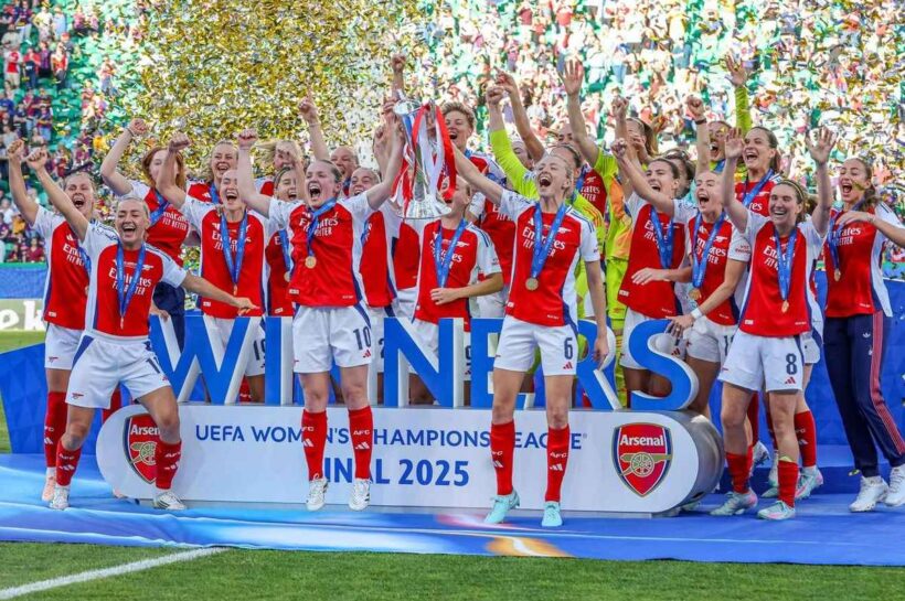 Flashscore Awards 2025: «Арсенал» назван женской командой года