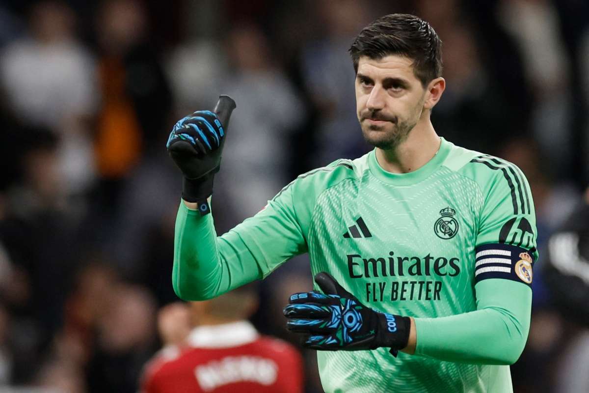 Куртуа впервые стал капитаном «Реала» на «Бернабеу»