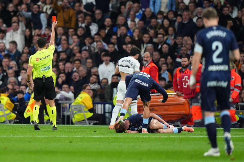 В 2025 году у «Реала» больше красных карточек, чем за два предыдущих года