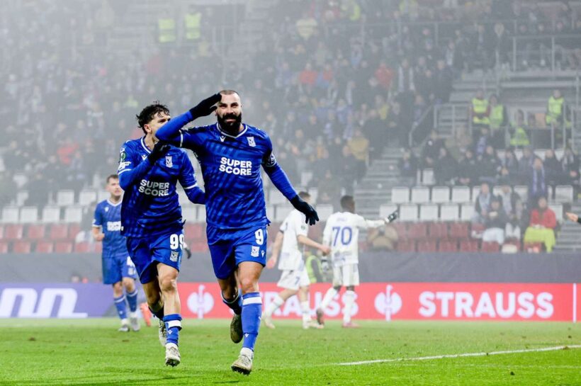 Лех побеждает после дубля Ишака и сыграет в 1/16 финала ЛК, Легия завершает год победой