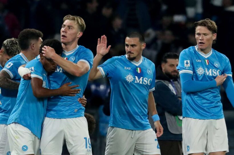 Дубль Хойлунда лишил «Ювентус» надежды, «Наполи» снова на вершине Серии А