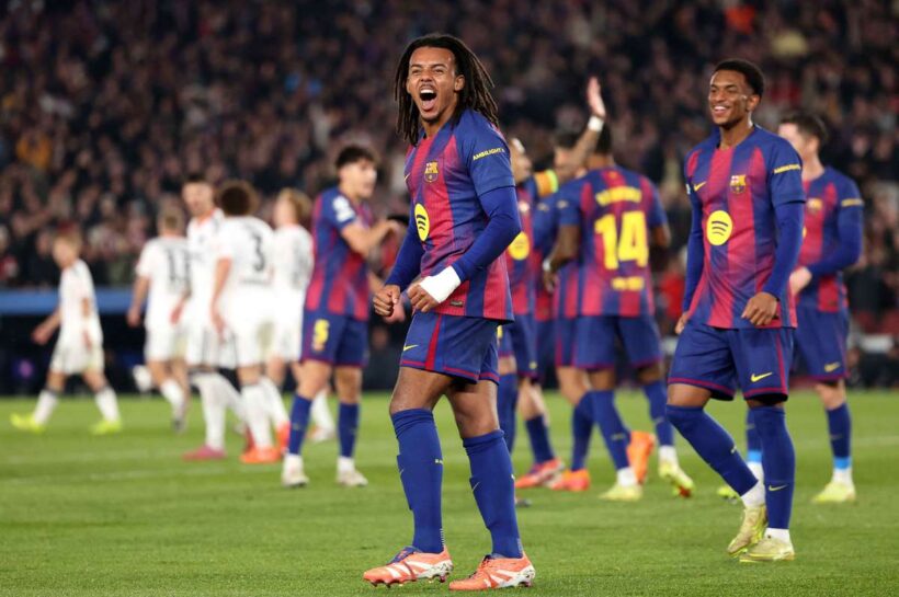 Жюль Кунде спасает «Барселону» мгновенным дублем, часом Левандовски