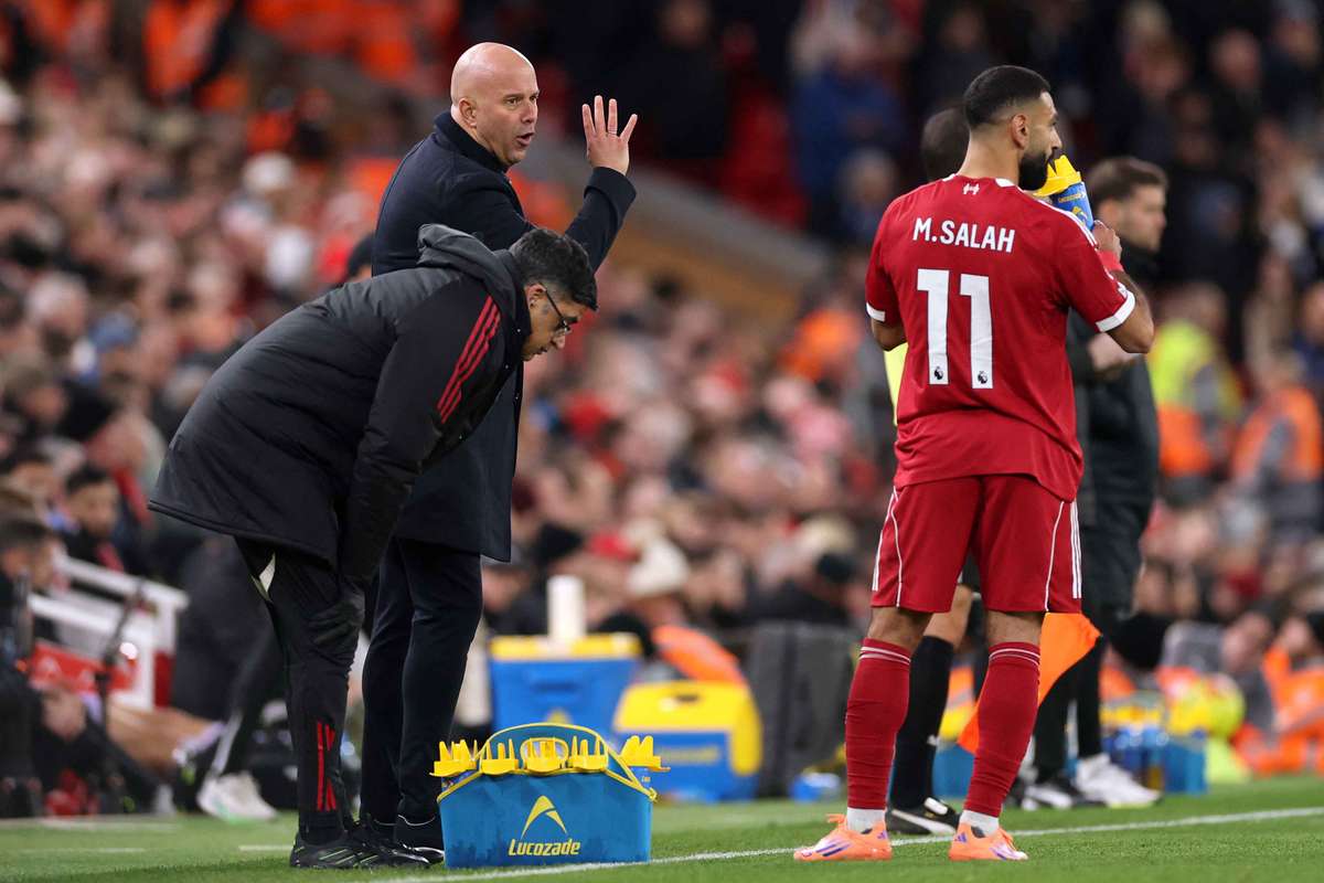 Раскритикованный Салах установил рекорд. По словам Слота, он сыграл так, как хотелось бы каждому болельщику.