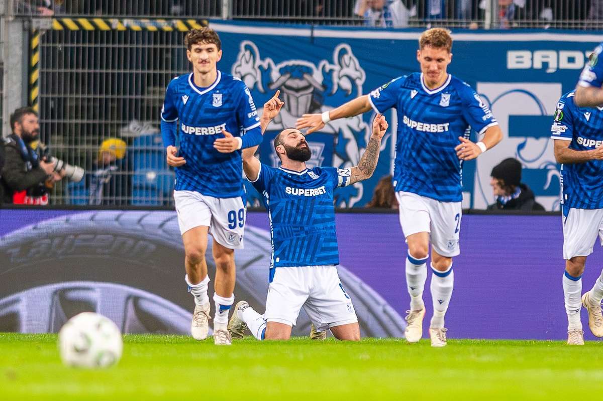 Победы нет, но Лех остаётся в борьбе за плей-офф Лиги конференций