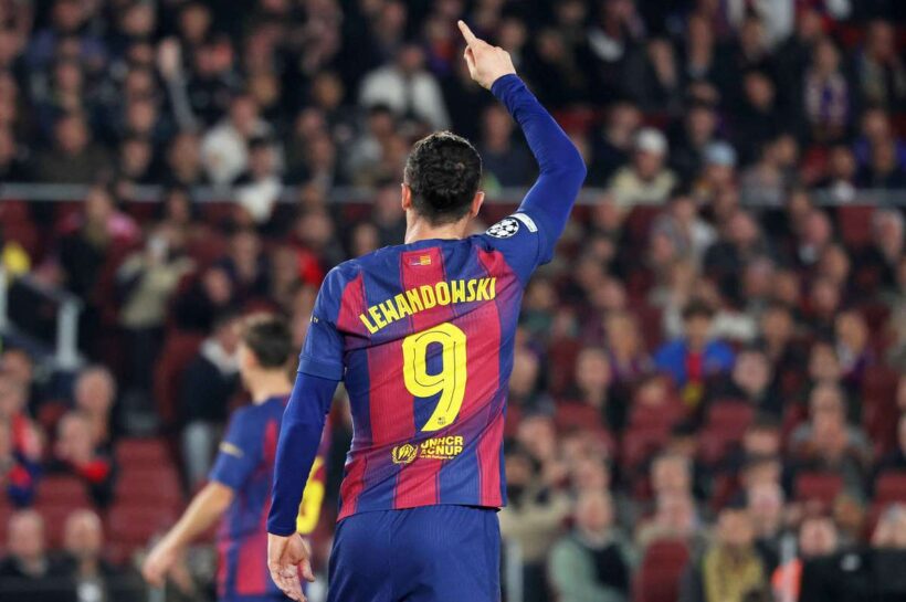 Левандовски наконец-то включили в состав «Барселоны» на матч Кубка Короля