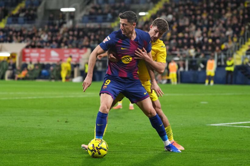 «Барселона» сохраняет преимущество после победы над «Вильярреалом», Левандовски вернулся на поле
