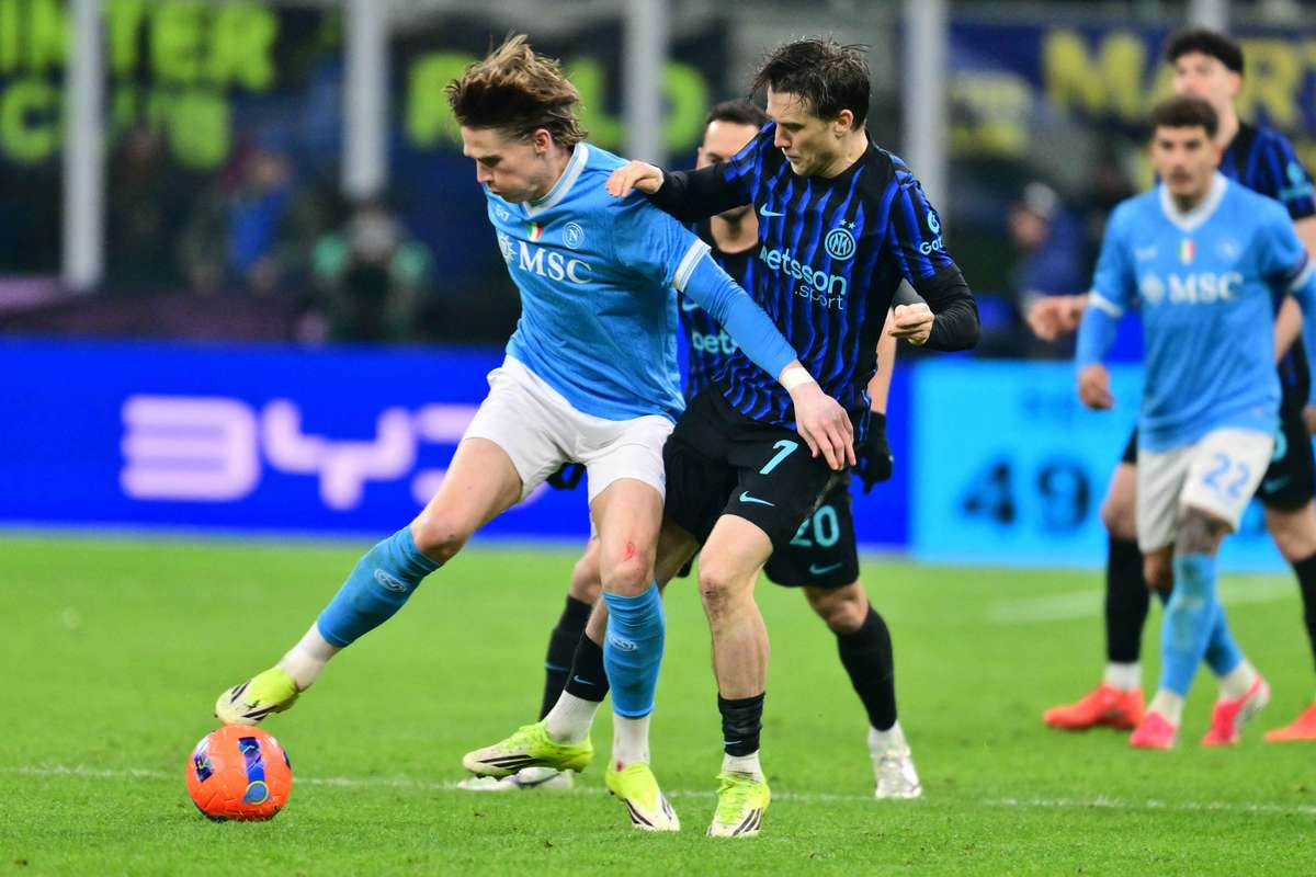 Мактоминей останавливает «Интер» дублем с Зелиньски, Нкунку сохраняет очко для «Милана»