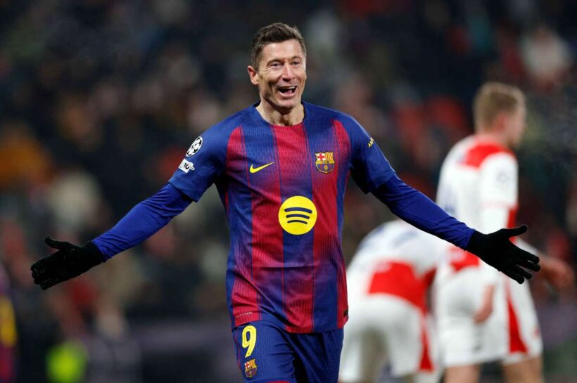 Испанские СМИ: Роберт Левандовски снова забивает и сравнялся с рекордом Лео Месси
