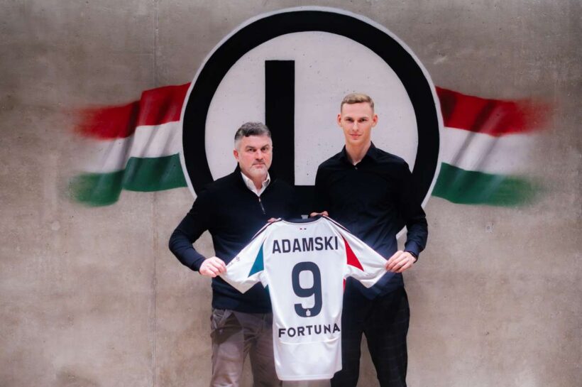 Рафал Адамски — игрок варшавской Легии. «Это шанс показать свои возможности»