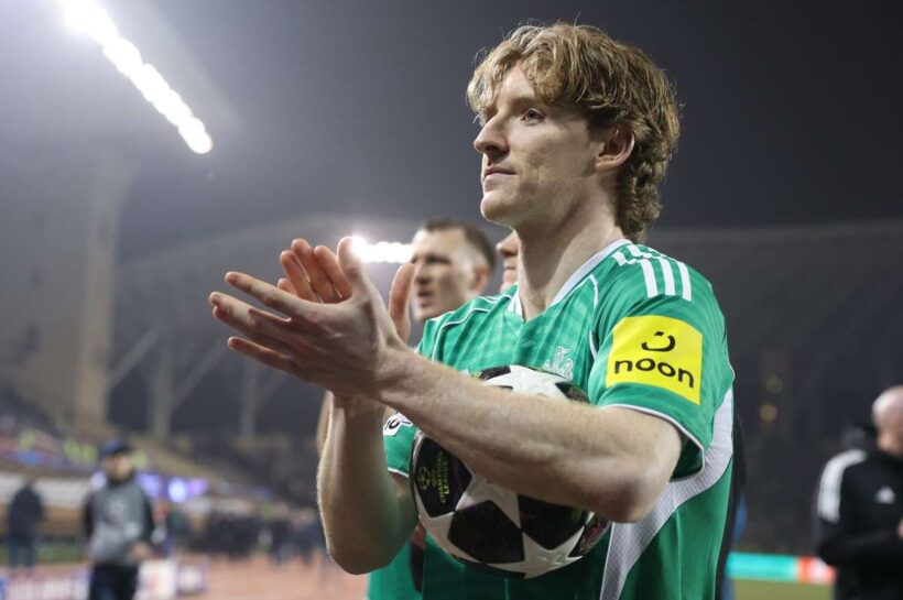 Гордон попал в элитную группу после того, как забил четыре гола в Лиге чемпионов.